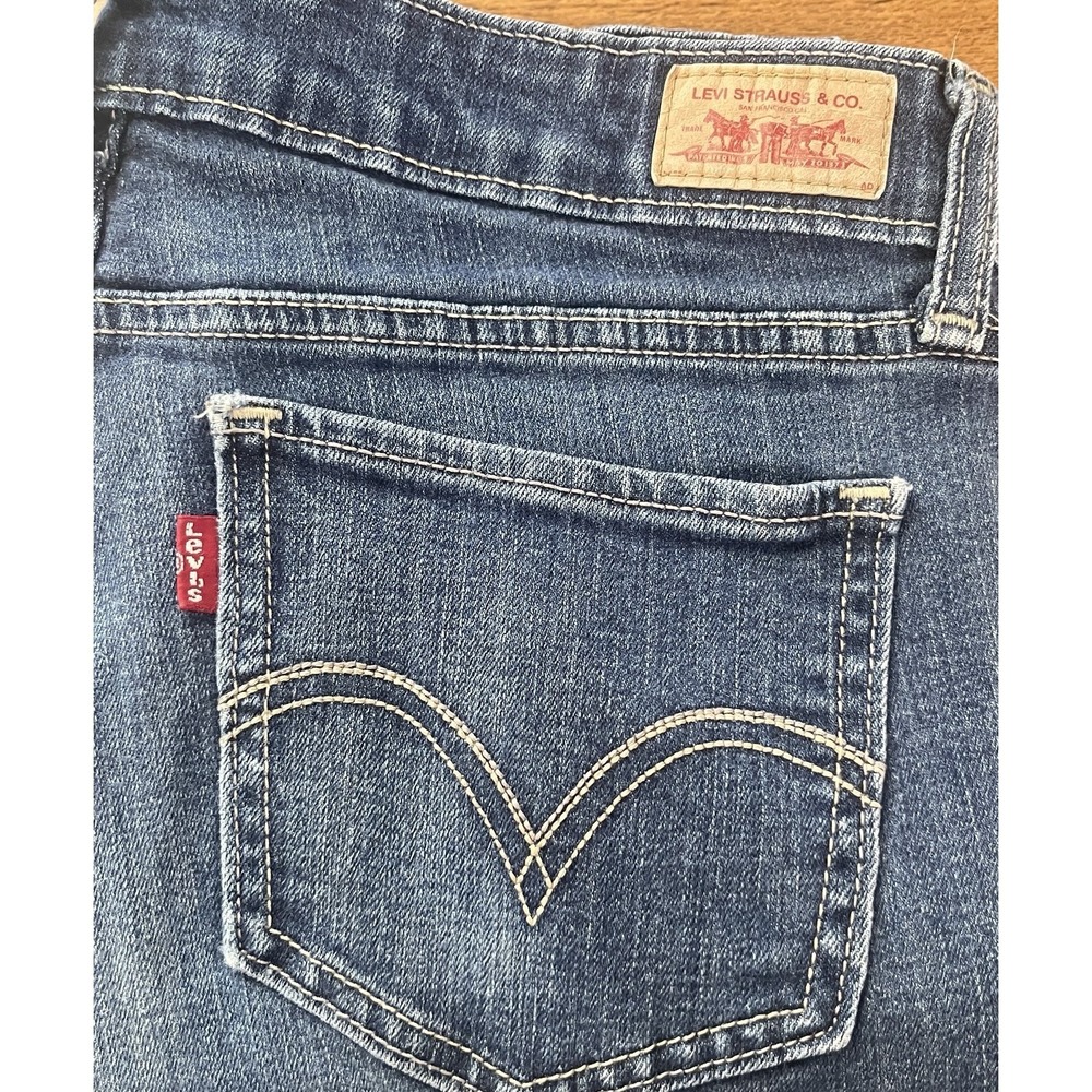Levi's 518 Superlow Flare Jeans Women's 7M W29 L29 SuperLow Rise Boho
